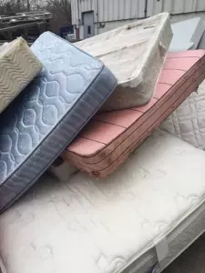 A Picture of a Mattress Removal