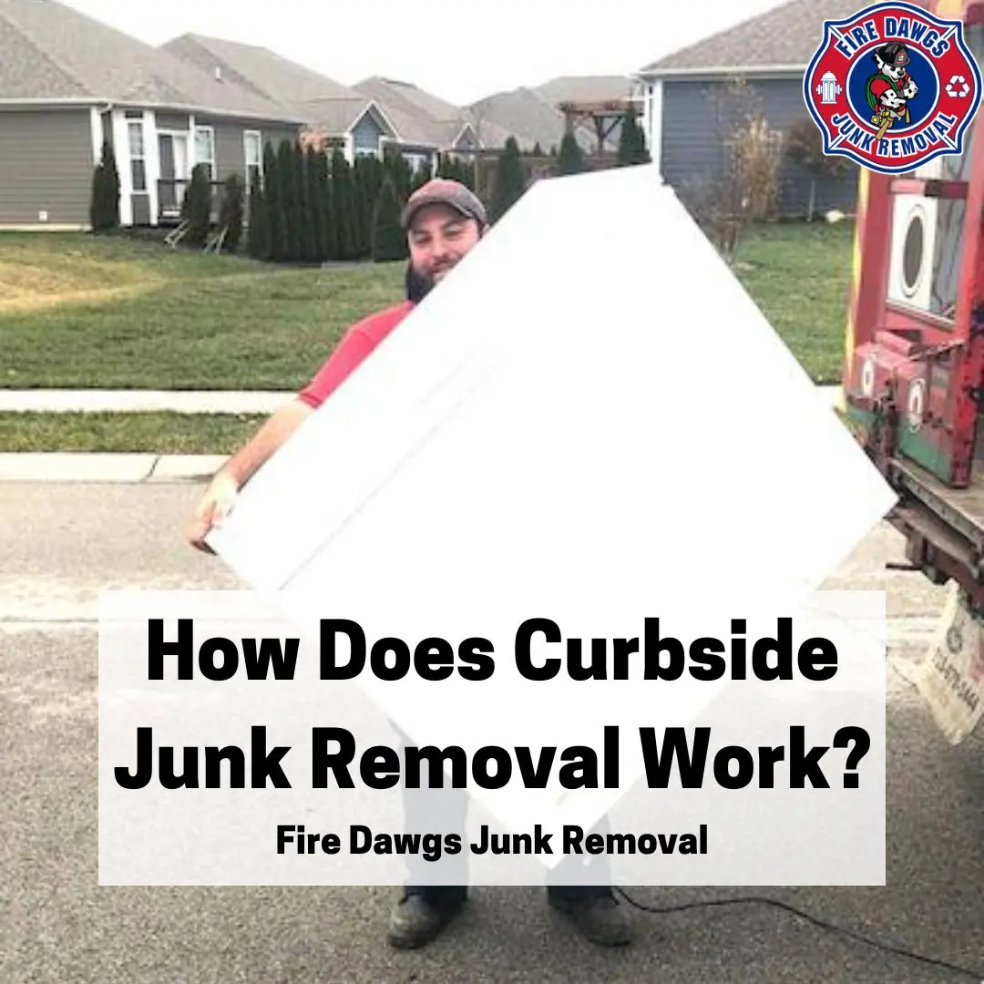 A graphic for How Does Curbside Junk Removal Work