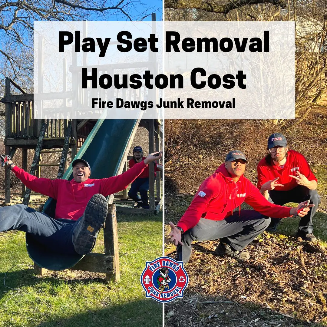 A Graphic for Play Set Removal Houston Cost