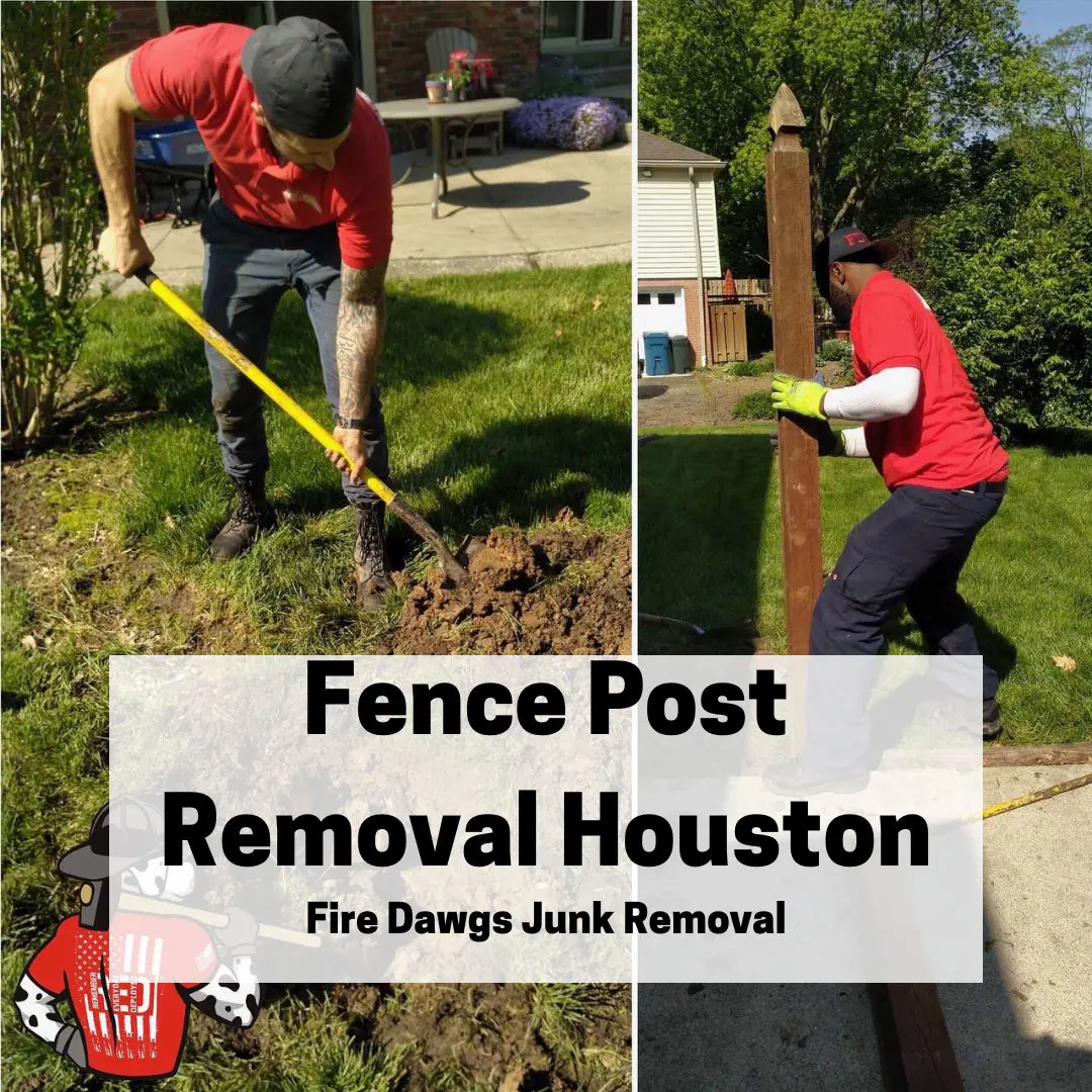 A Graphic for Fence Post Removal Houston
