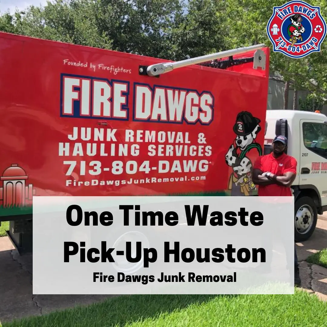 A Graphic for One Time Waste Pick-Up Houston