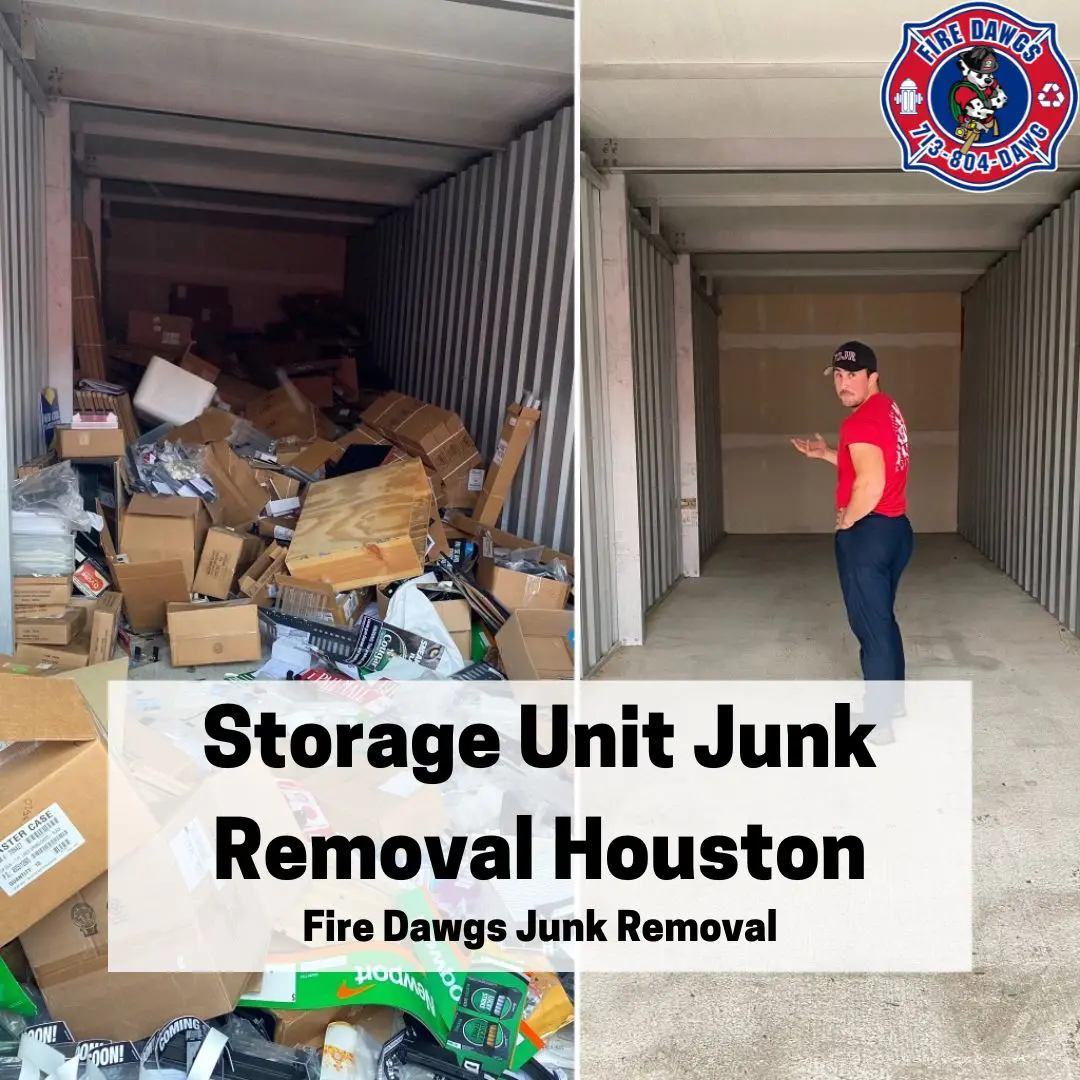 A Graphic For Storage Unit Junk Removal Houston