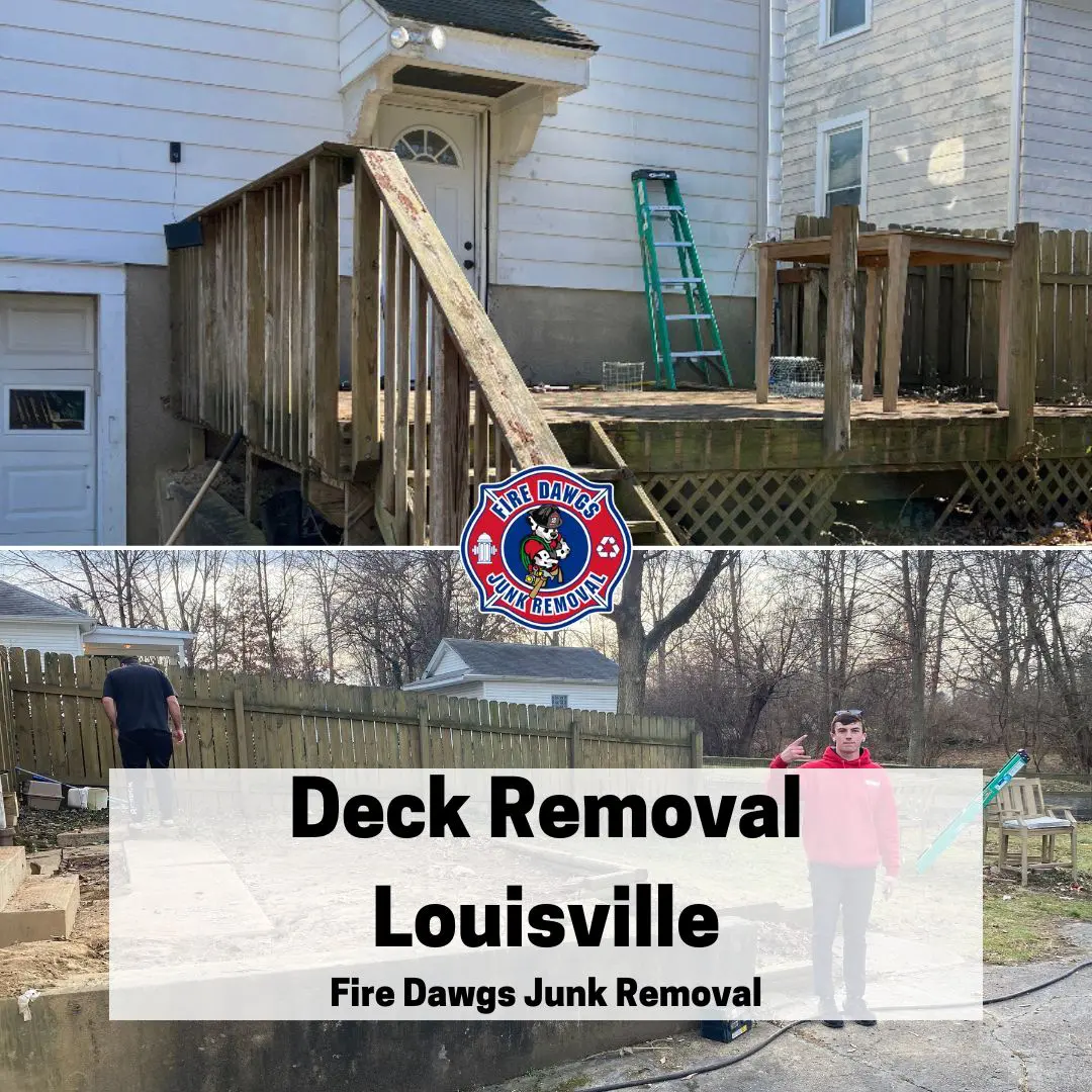 A Graphic Deck Removal Louisville