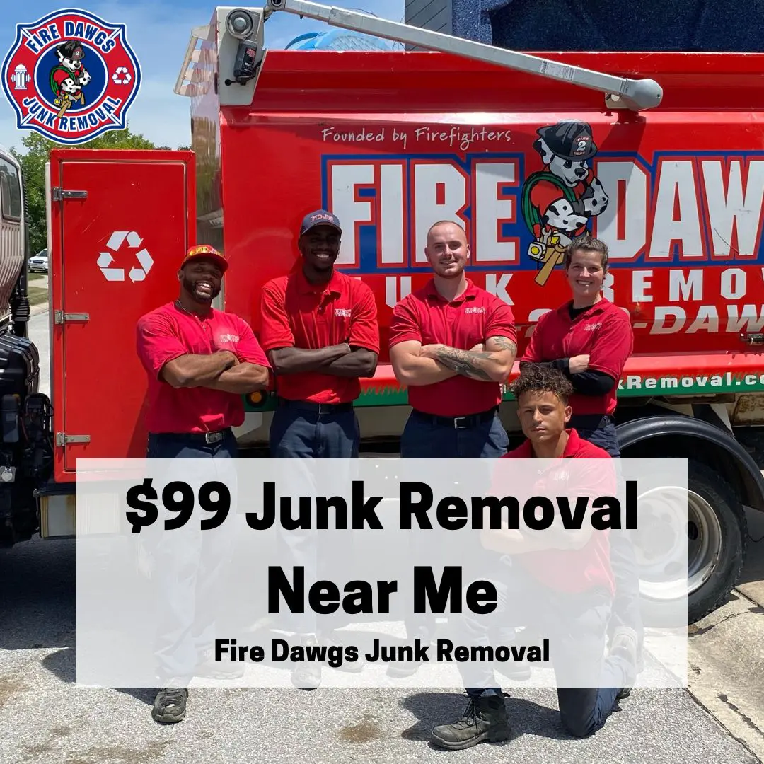 A Graphic for $99 Junk Removal Near Me