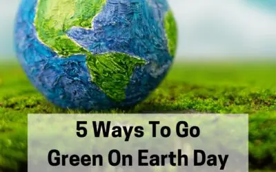 5 Ways To Go Green On Earth Day
