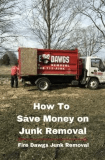 A Graphic for How to Save Money on Junk Removal