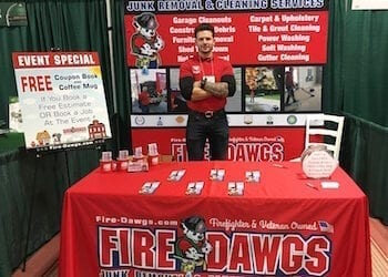 Fire Dawgs at the Indianapolis Home Show