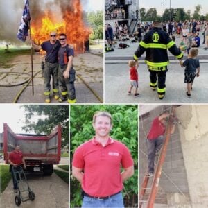 Welcome Back Jeff McDole fire dawgs junk removal indianapolis 