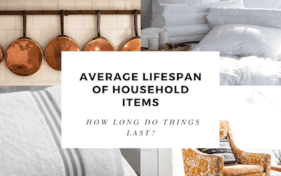Average Lifespan of Household Items