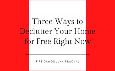 Three Ways to Declutter Your Home for Free Right Now
