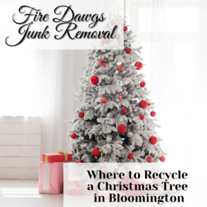 Where to Recycle a Christmas Tree in Bloomington