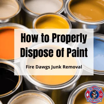 How to dispose of paint properly