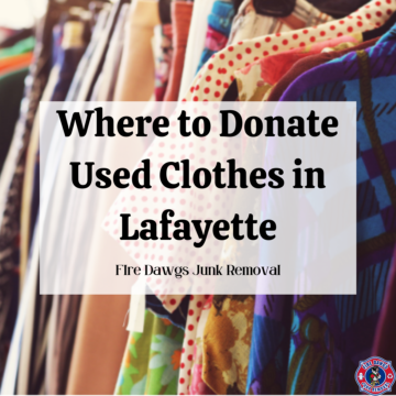 A Graphic for Where to Donate Used Clothes in Lafayette IN