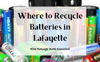 Where to Dispose of Batteries in Lafayette