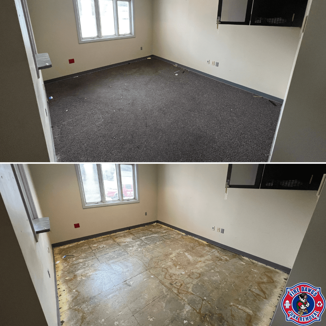 A Picture of a Carpet Removal Houston