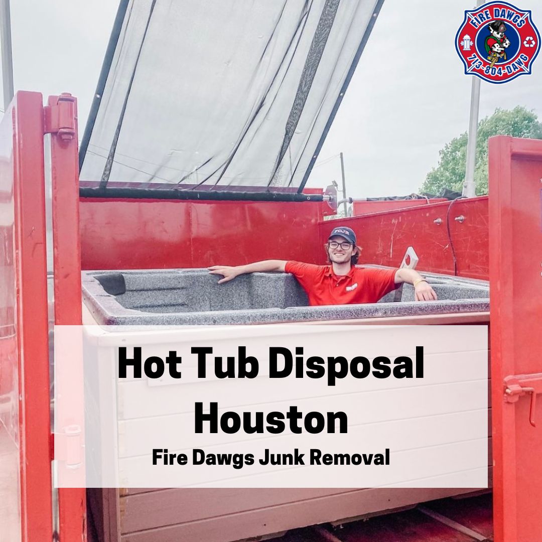 A Graphic of Hot Tub Disposal Houston