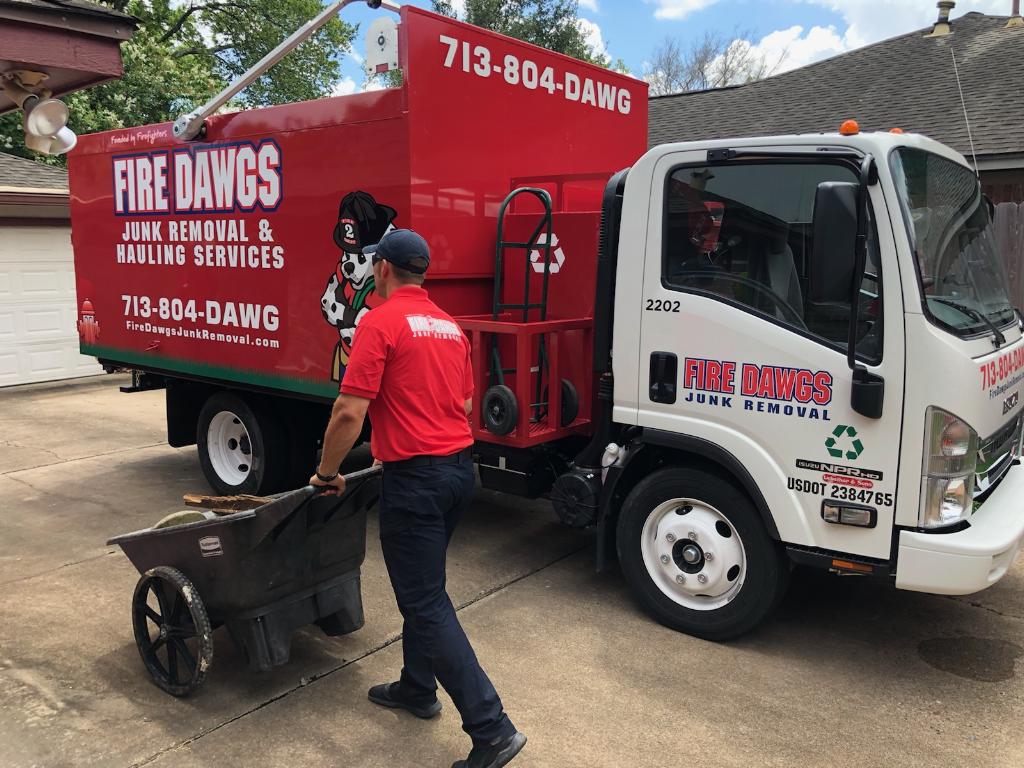 A Picture of Junk Removal in Friendswood TX