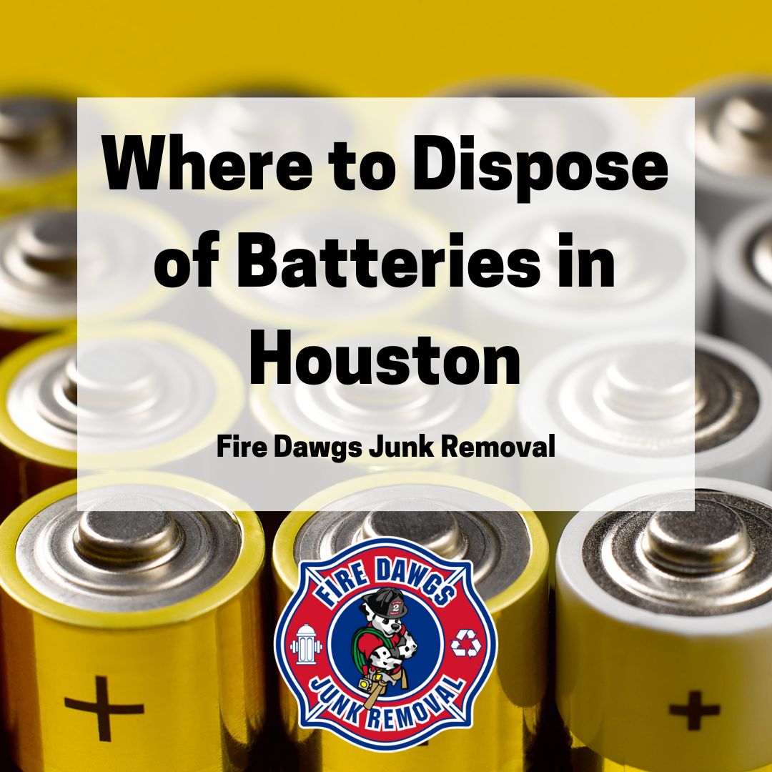 A Graphic for Where to Dispose of Batteries in Houston