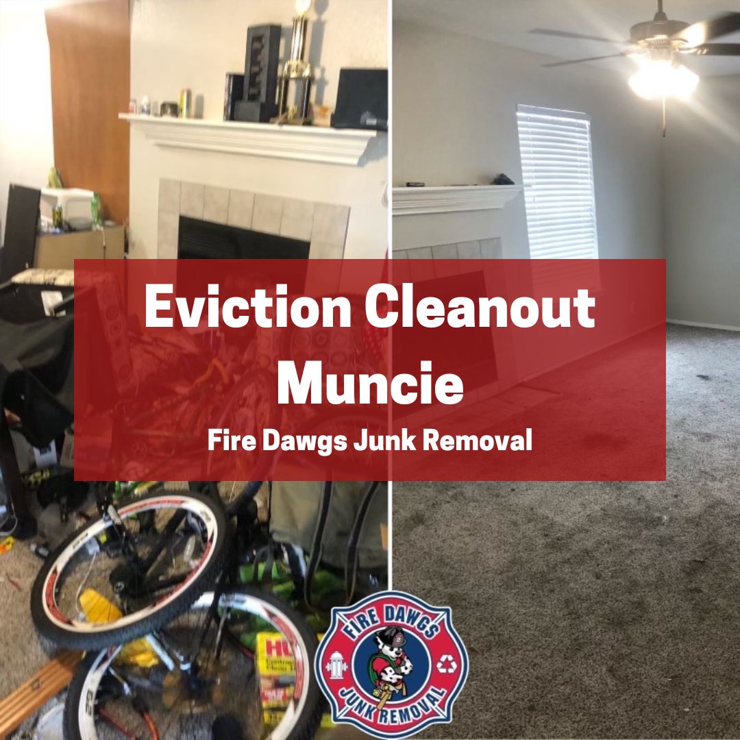 A Graphic an Eviction Cleanout Muncie