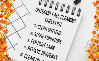 Outdoor Fall Cleaning Checklist