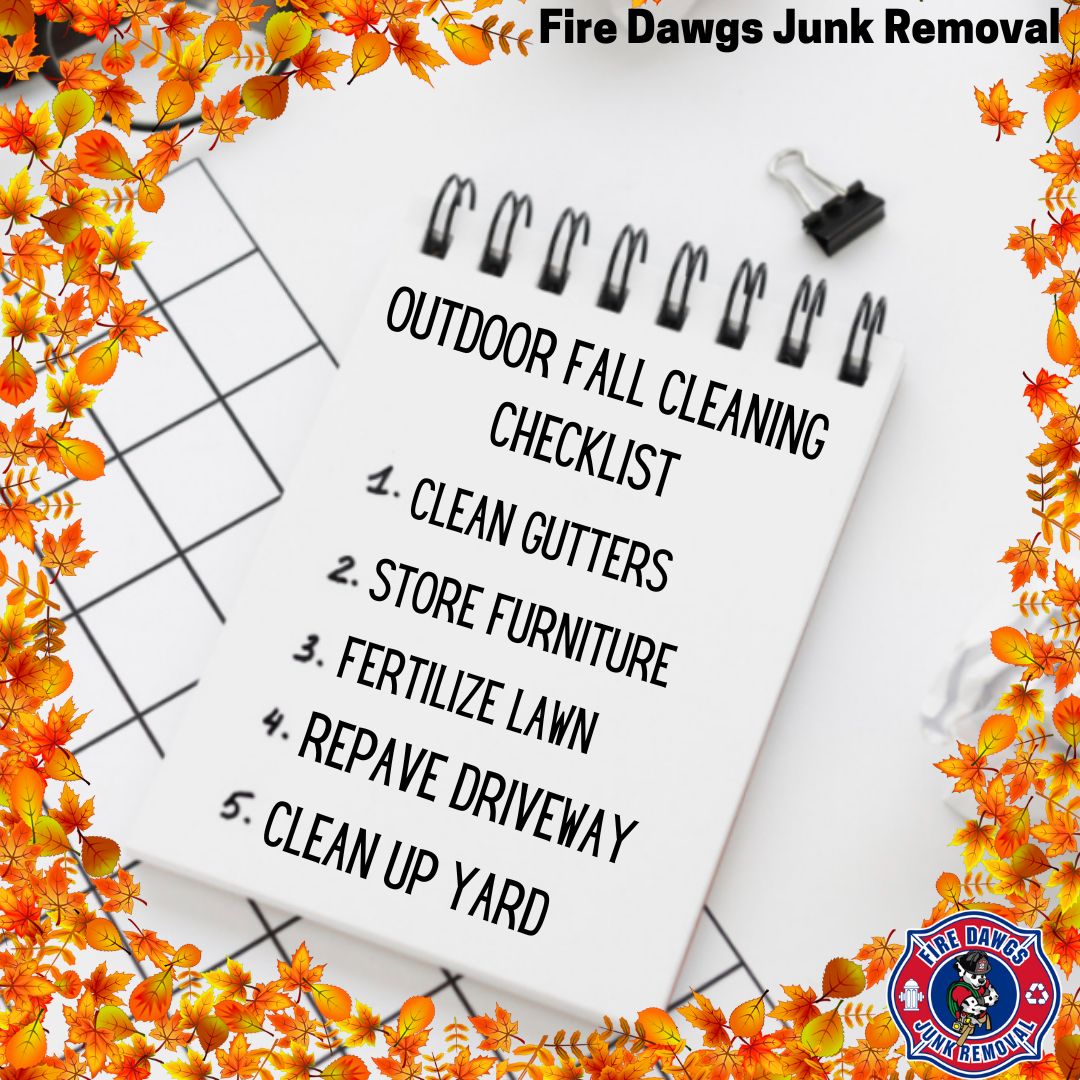 Outdoor Fall Cleaning Checklist