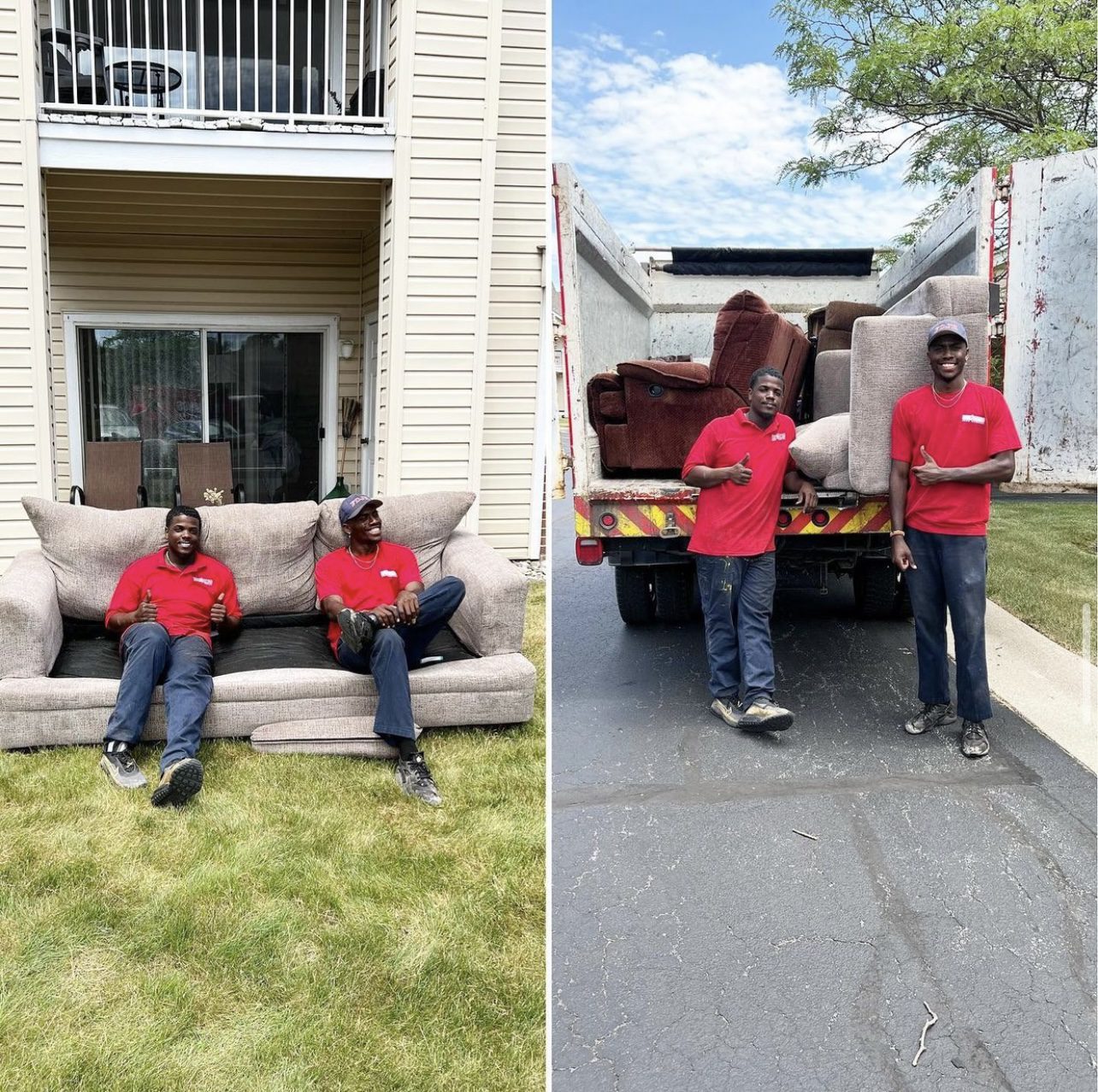 A Picture of a Couch Removal Cincinnati