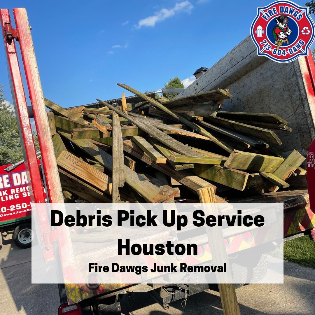 A Graphic for Debris Pick Up Service Houston