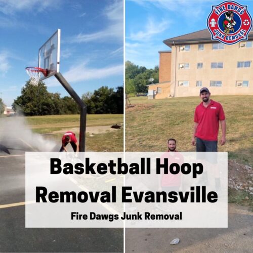 A Graphic for Basketball Hoop Removal Evansville