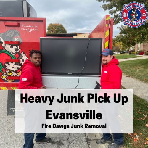 Heavy Junk Pick Up Evansville Fire Dawgs Junk Removal