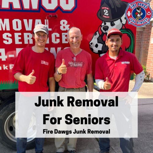 A Graphic of Junk Removal For Seniors