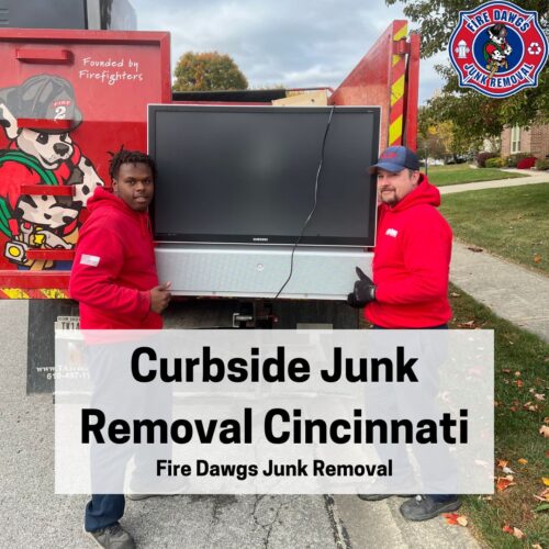 Curbside Junk Removal Cincinnati Fire Dawgs Junk Removal