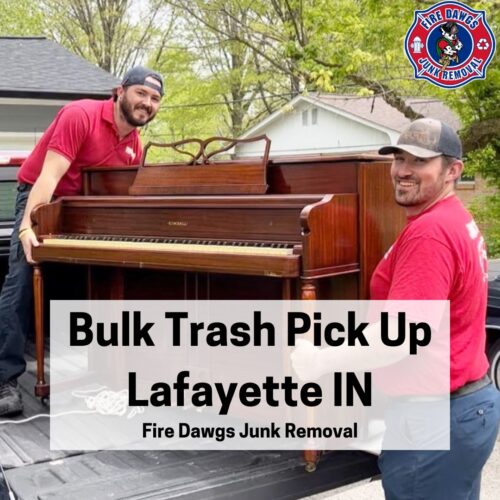 A Graphic for Bulk Trash Pick Up Lafayette IN