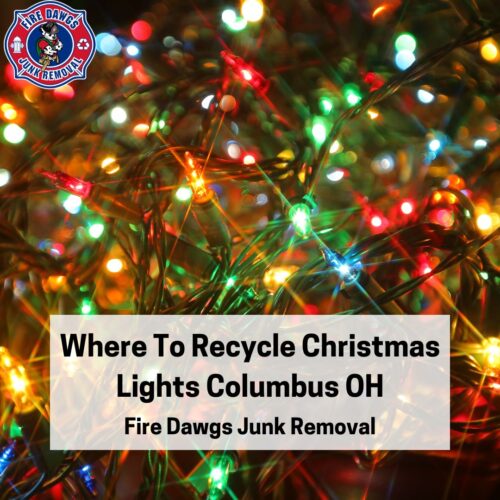 A Graphic for Where To Recycle Christmas Lights Columbus OH