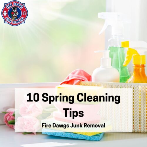 10 Spring Cleaning Tips  Fire Dawgs Junk Removal