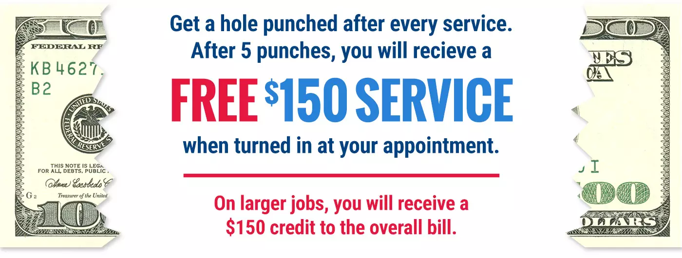 Free $150 Service