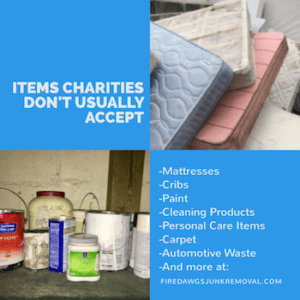 Items Charities Do Not Accept