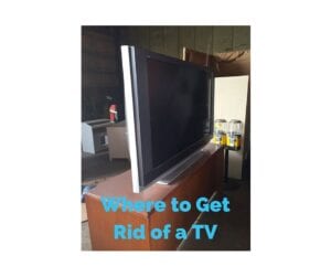 Where to Get Rid of an Old TV in Indianapolis